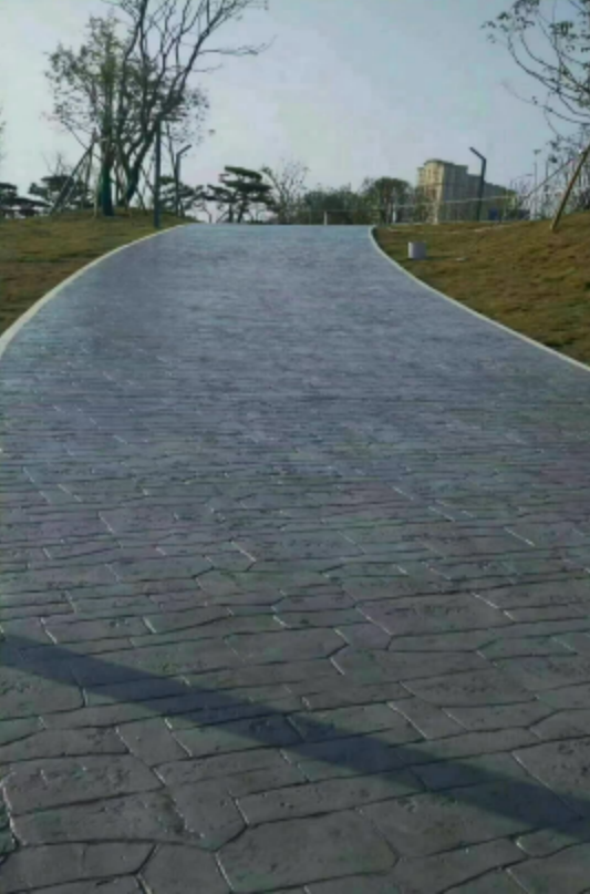 戶外仿磚壓印地坪